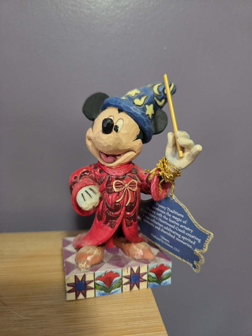 Jim Shore 2007 Touch Of Magic Sorcerer Mickey Mouse